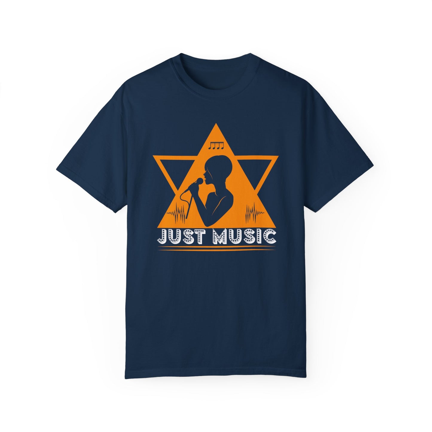 (Music)Unisex Garment-Dyed T-shirt