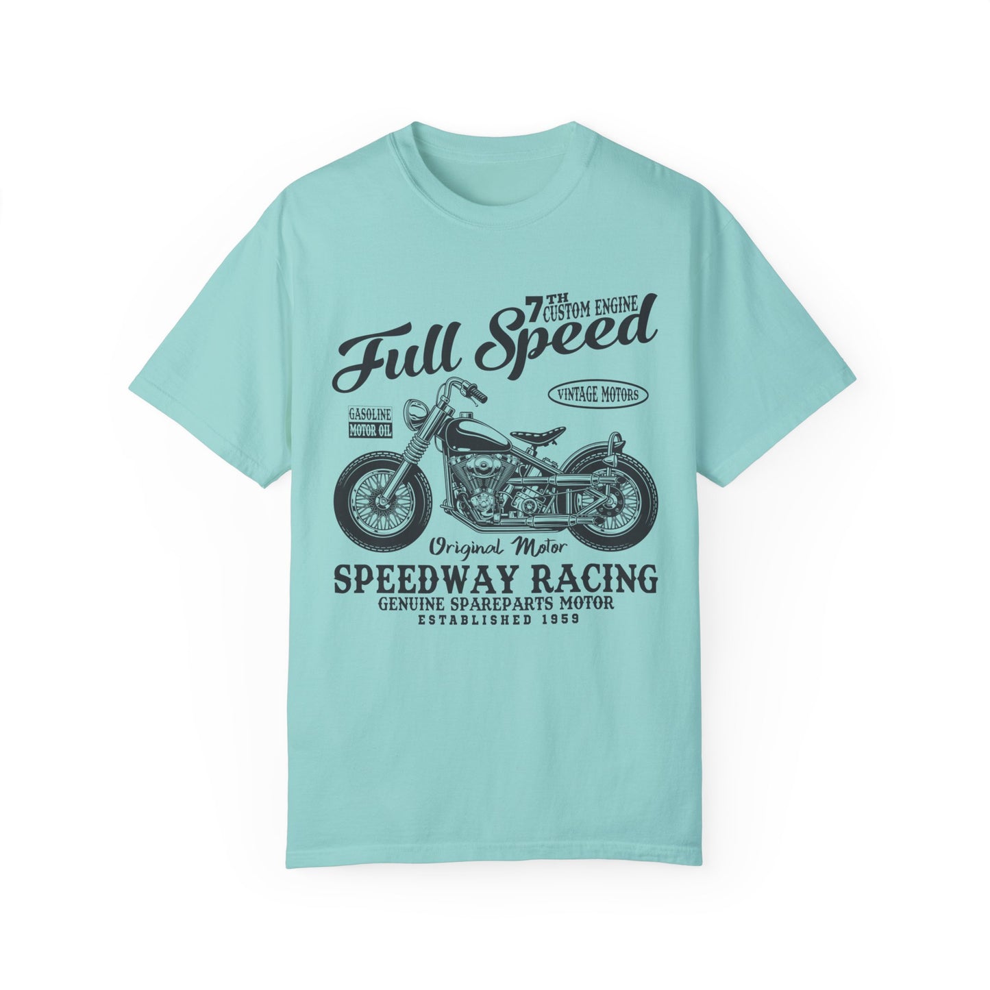 (Motorbike) Unisex Garment-Dyed T-shirt