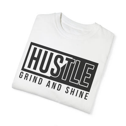 Unisex-T-Shirt aus stückgefärbtem Material