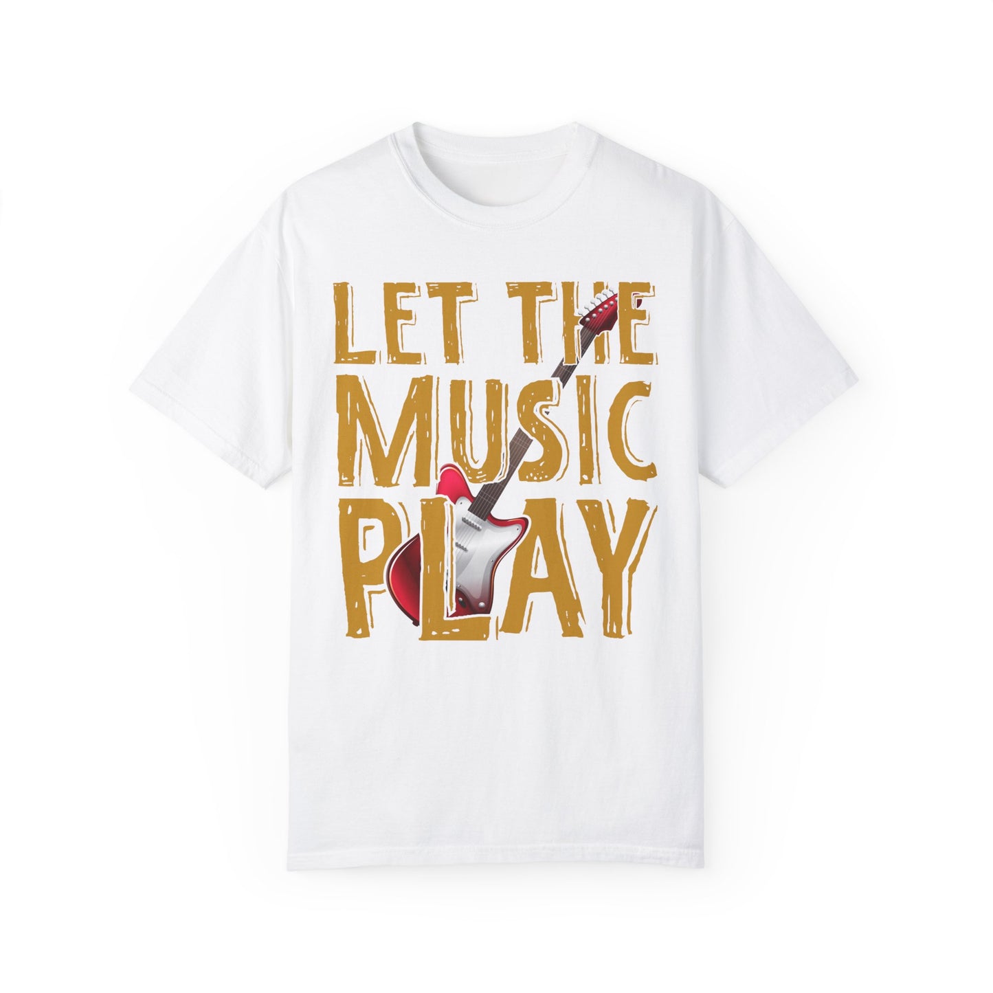 (Music)Unisex Garment-Dyed T-shirt