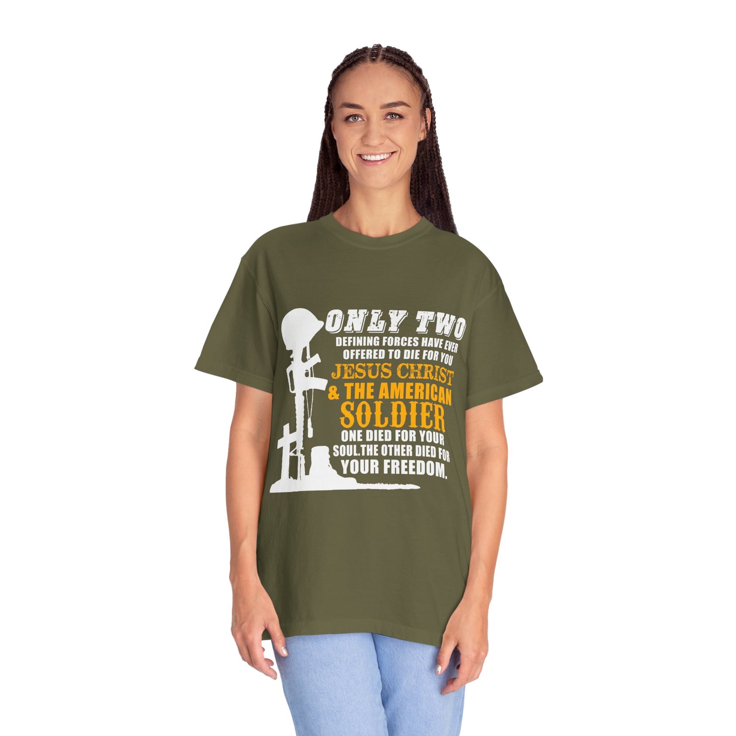 Military Unisex Garment-Dyed T-shirt