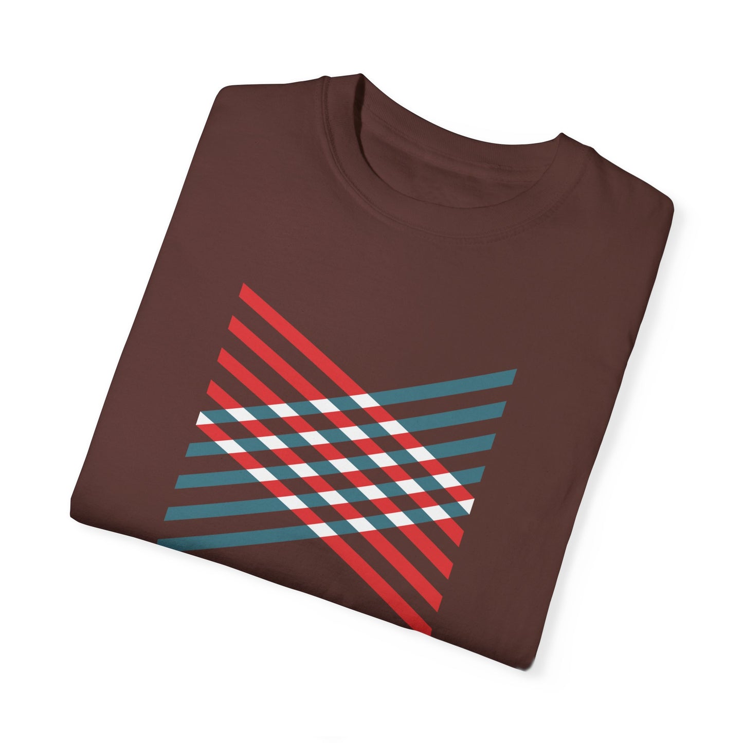 (Geometry)Unisex Garment-Dyed T-shirt