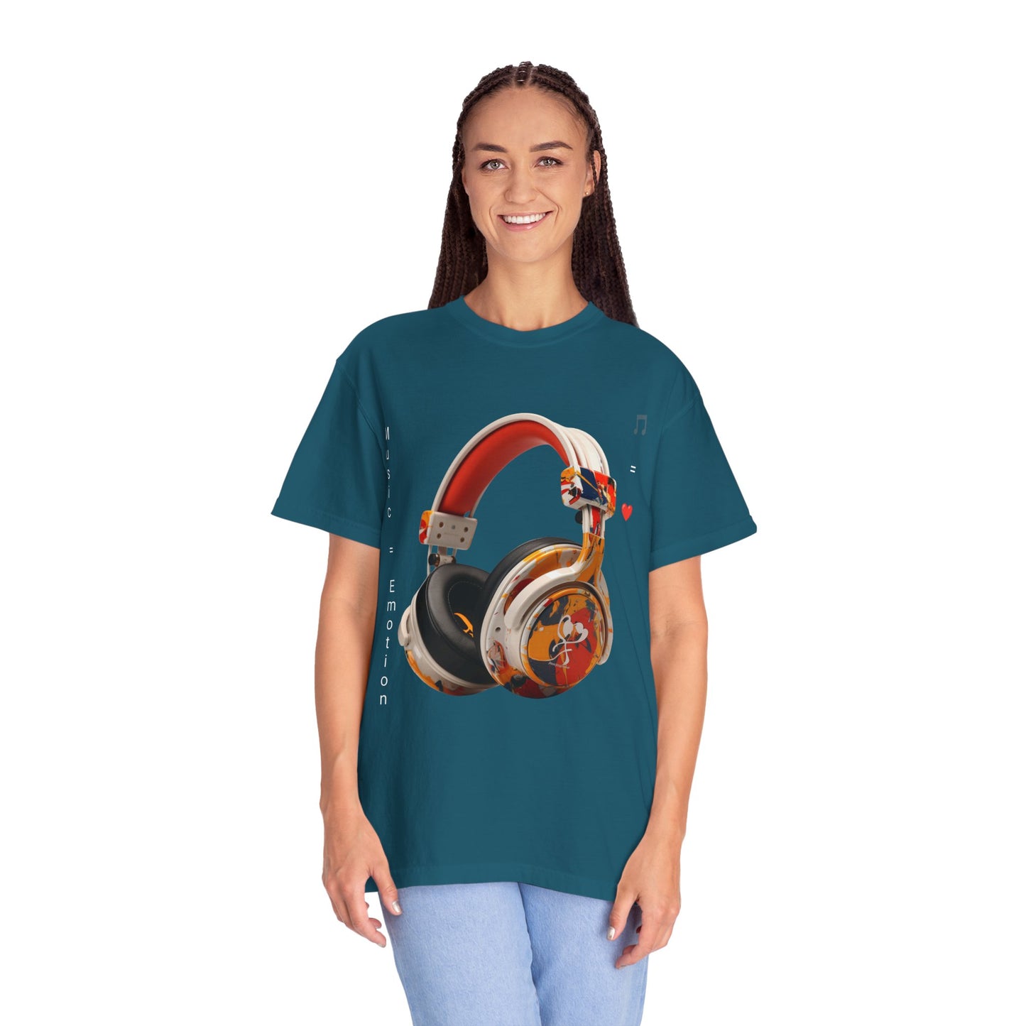 Artistic touch (Music) Unisex Garment-Dyed T-shirt