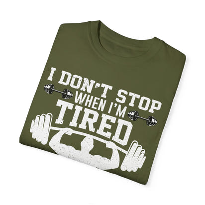 Camiseta unisex teñida en prenda