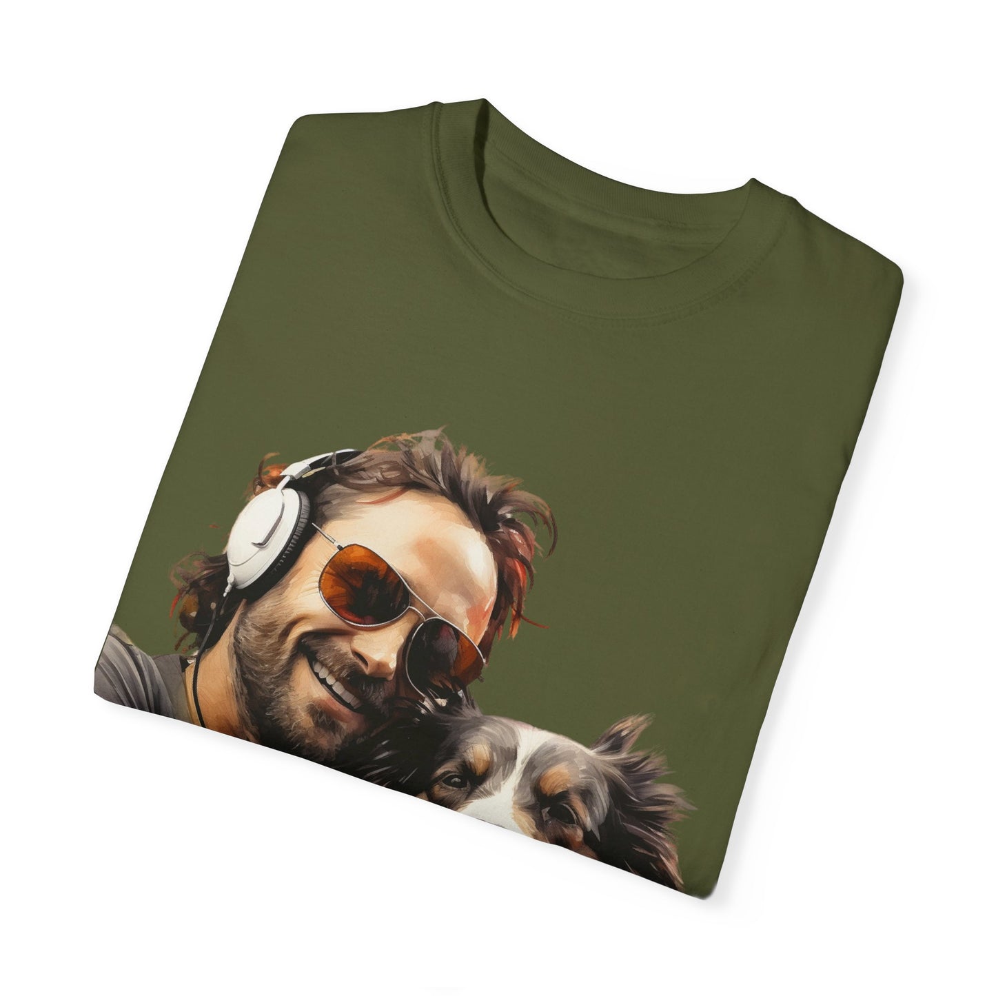 Artistic touch (Dogs) Unisex Garment-Dyed T-shirt