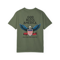 American Patriot Unisex Garment-Dyed T-shirt 8