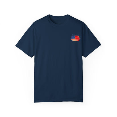 American Patriot Unisex Garment-Dyed T-shirt 6