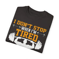 Camiseta unisex teñida en prenda