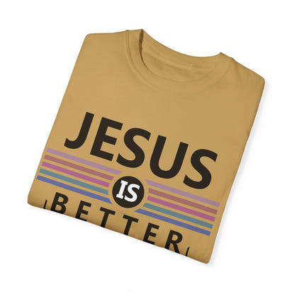 Cristian Unisex Stückgefärbtes T-Shirt