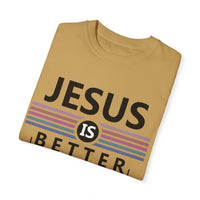 Cristian Unisex Stückgefärbtes T-Shirt