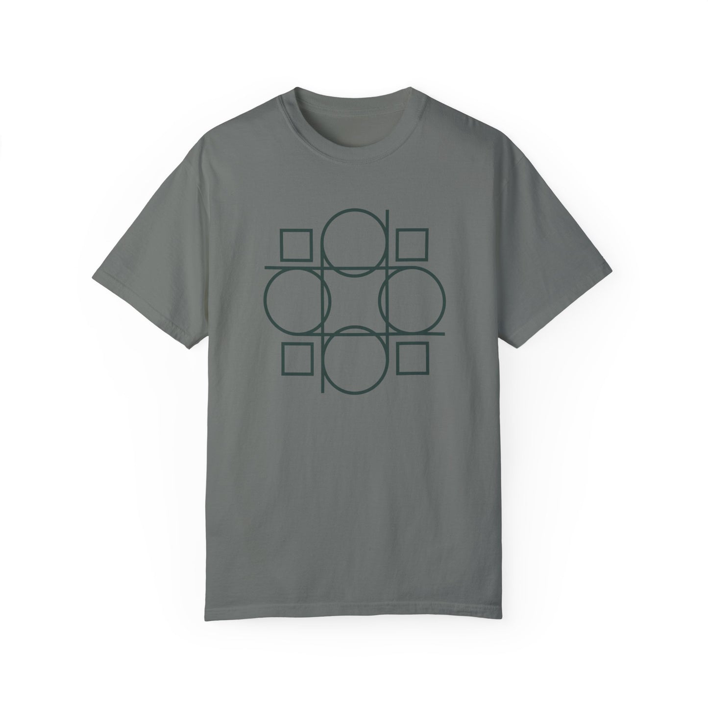 Geometry Unisex Garment-Dyed T-shirt