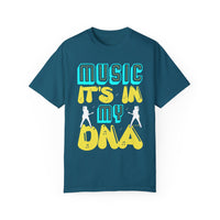 (Música)Camiseta unisex teñida en prenda