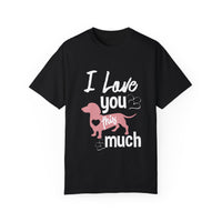 Camiseta unisex teñida en prenda