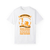 Militärisches Unisex-T-Shirt, stückgefärbt