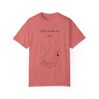 Camiseta unisex teñida para San Valentín