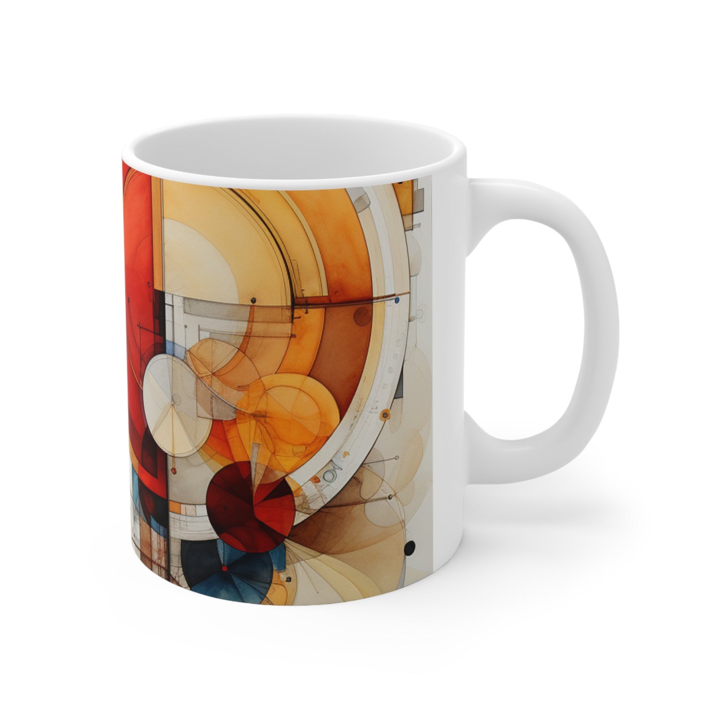 Mug artistic touch ceramic Mug 11oz