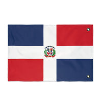 Bandera de República Dominicana de doble cara, decoración de exteriores, barbacoa de verano, orgullo nacional, hogar y jardín, eventos deportivos, regalos