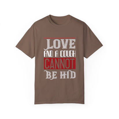 (Día de San Valentín) Camiseta unisex teñida en prenda