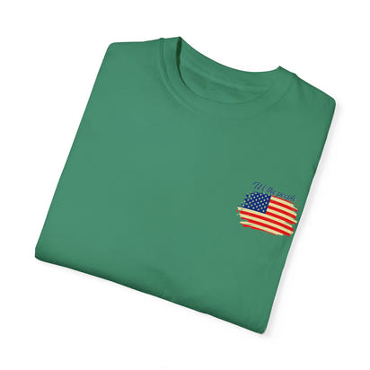 American Patriot Unisex Garment-Dyed T-shirt 4