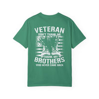Military Unisex Garment-Dyed T-shirt
