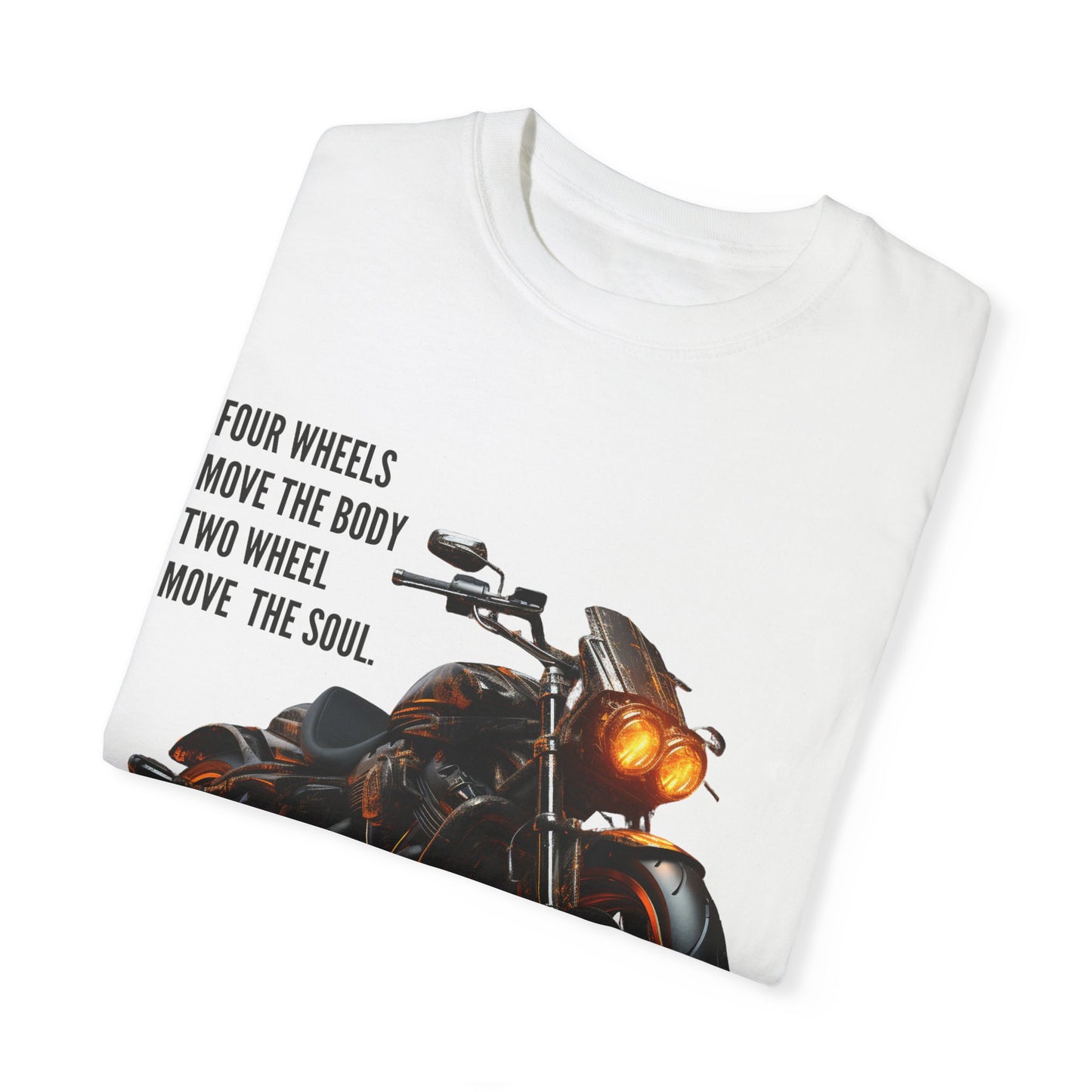 Artistic touch (Motorbike) Unisex Garment-Dyed T-shirt