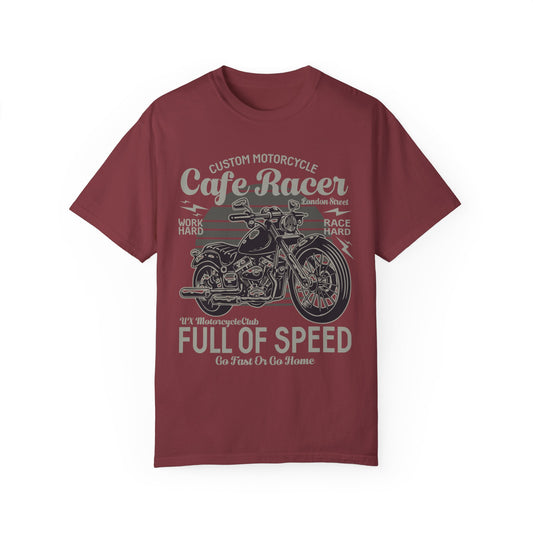 (Motorbike) Unisex Garment-Dyed T-shirt