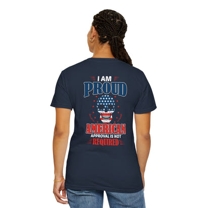 American Patriot Unisex Garment-Dyed T-shirt 2
