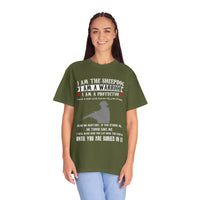 Militärisches Unisex-T-Shirt, stückgefärbt