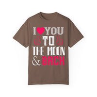(Valentinstag) Unisex-T-Shirt aus stückgefärbtem Material