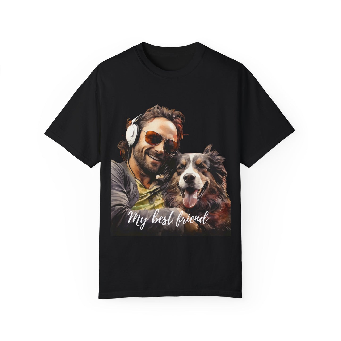 Artistic touch (Dogs) Unisex Garment-Dyed T-shirt