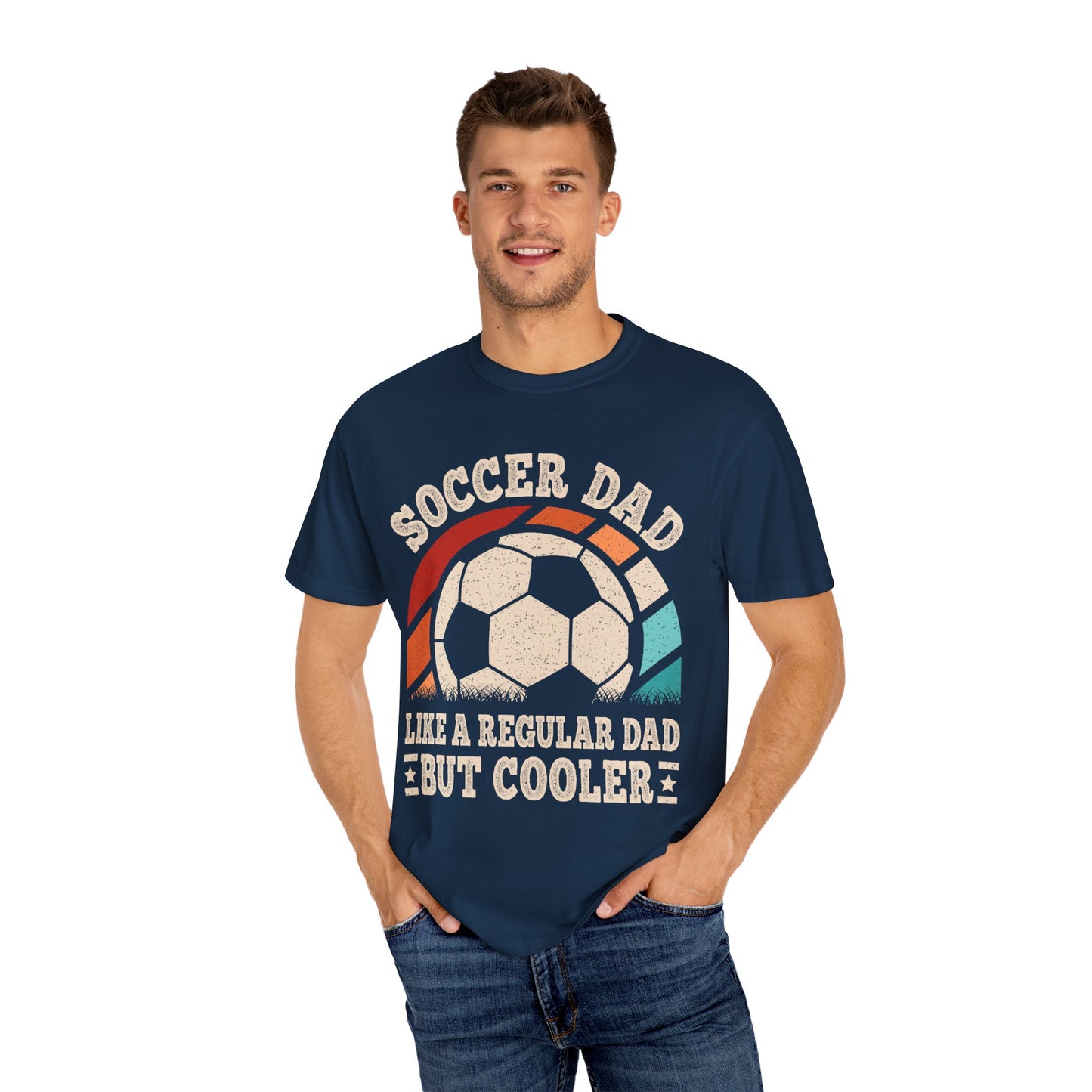 Cooler Soccer Dad T-Shirt, Funny Dad Tee, Soccer Gift, Father's Day Shirt, Gift for Soccer Enthusiast, Unisex T-Shirt