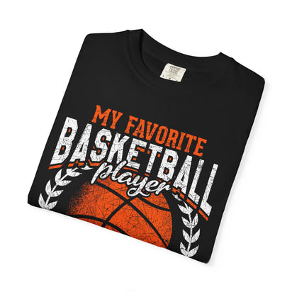 Basketballspieler-T-Shirt für Väter, Geschenkidee für Väter, Basketballbekleidung, Unisex-T-Shirt, Vatertagsgeschenk, Sportshirt