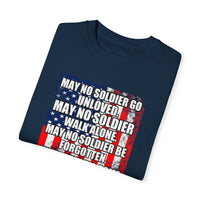 Militärisches Unisex-T-Shirt, stückgefärbt