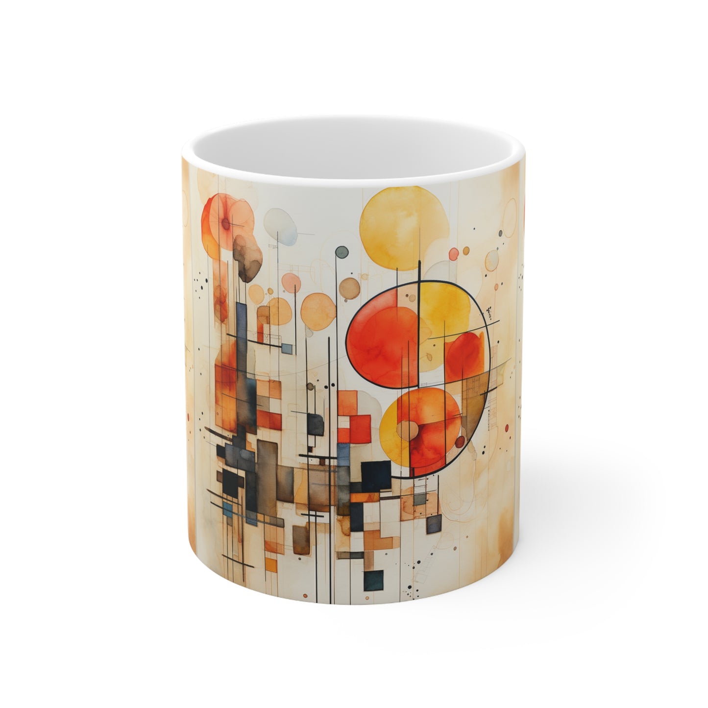 Mug artistic touch ceramic Mug 11oz