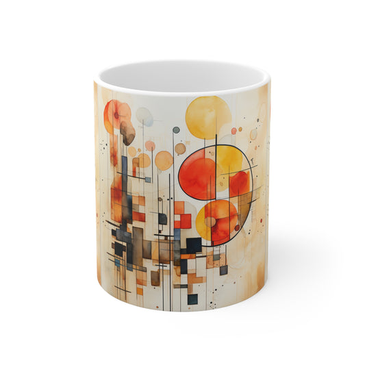 Mug artistic touch ceramic Mug 11oz