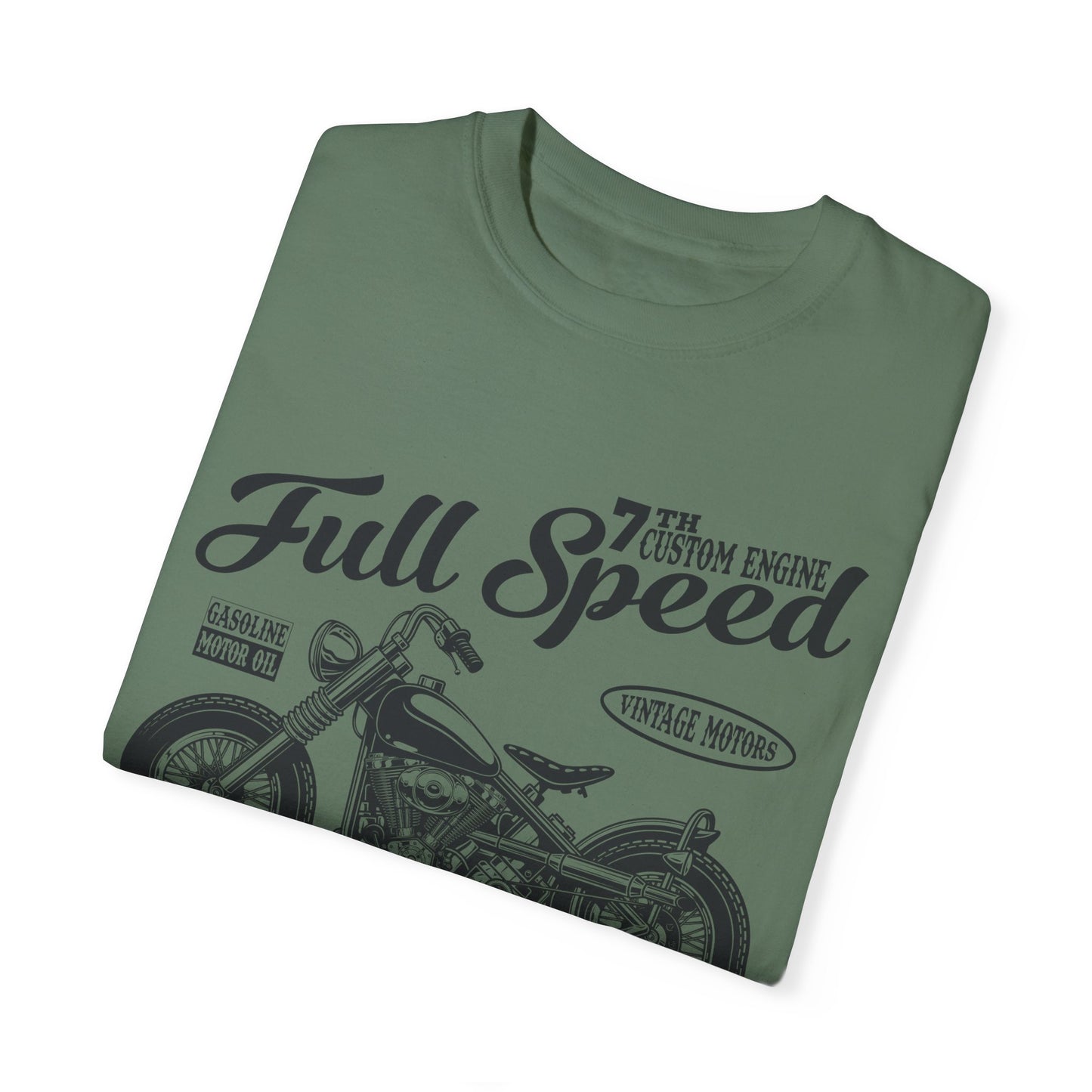 (Motorbike) Unisex Garment-Dyed T-shirt