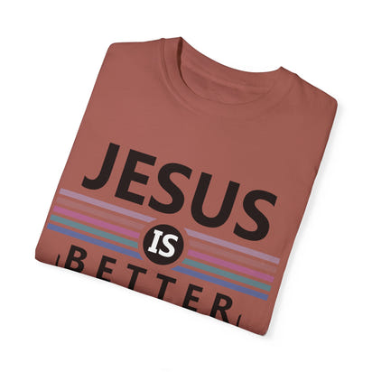Cristian Unisex Stückgefärbtes T-Shirt