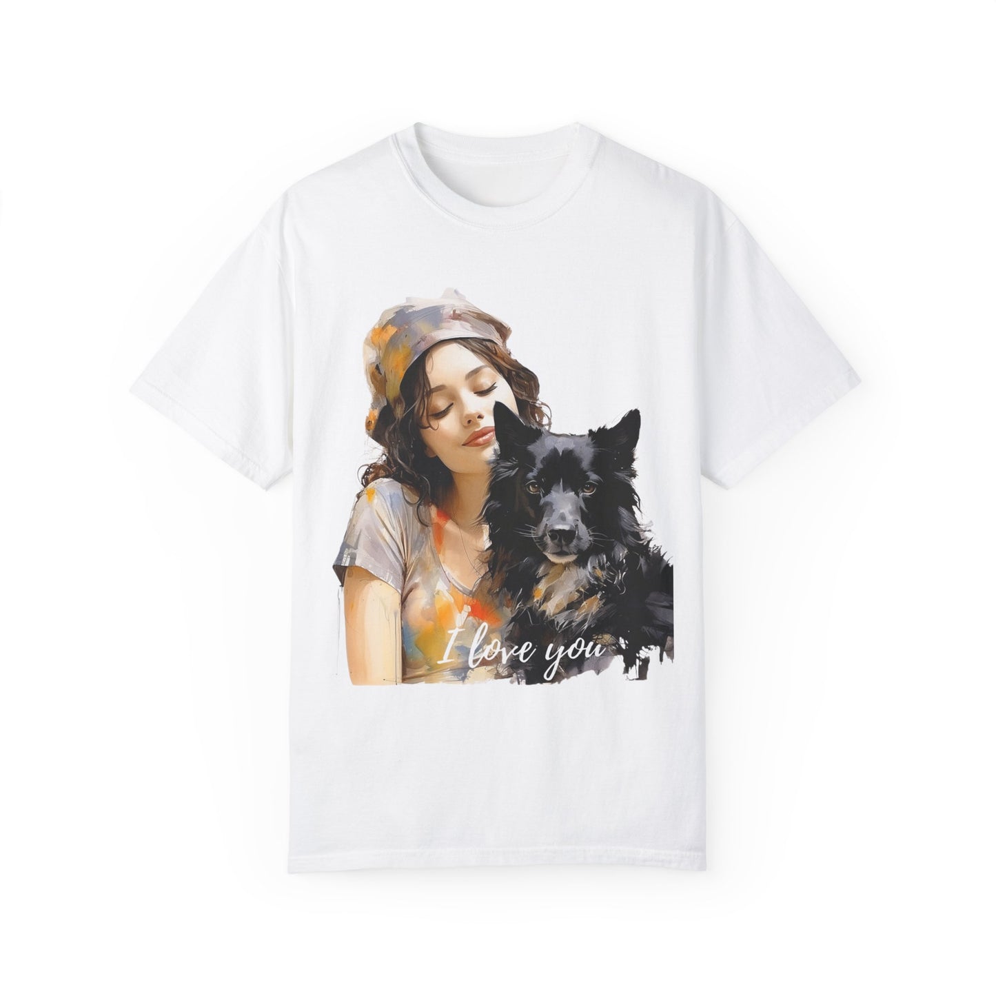 Artistic touch (Dogs) Unisex Garment-Dyed T-shirt