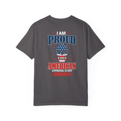 American Patriot Unisex Garment-Dyed T-shirt 2