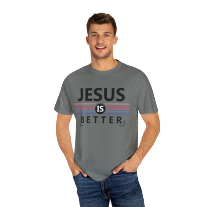 Cristian Unisex Stückgefärbtes T-Shirt
