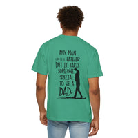 Camiseta de regalo para el Día del Padre, camiseta unisex para papá, camiseta "Happy Papa", regalo de cumpleaños para papá, camiseta reflexiva para el Día del Padre