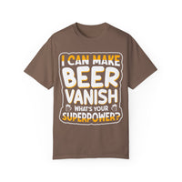 Unisex-T-Shirt aus stückgefärbtem Material