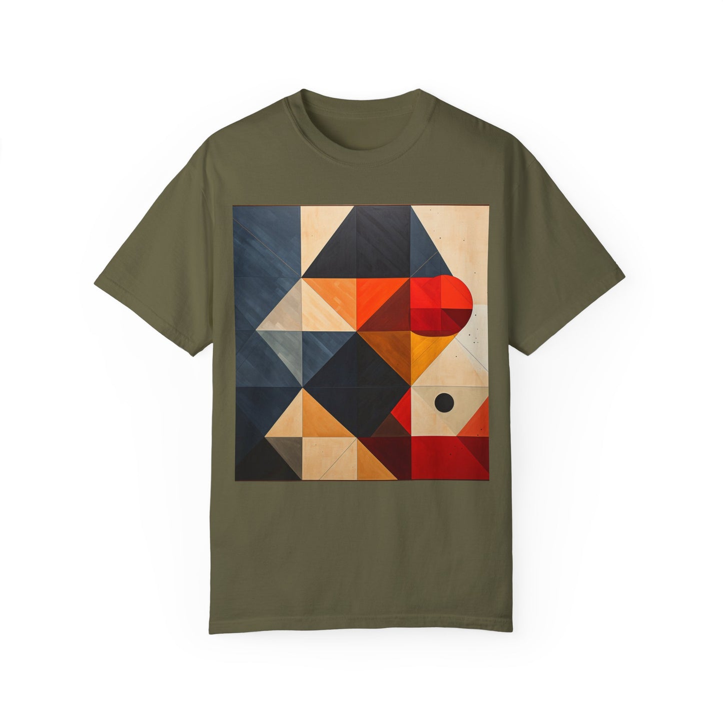 Artistic touch (Geometry) Unisex Garment-Dyed T-shirt