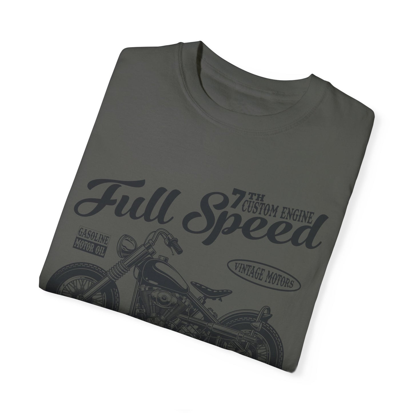 (Motorbike) Unisex Garment-Dyed T-shirt