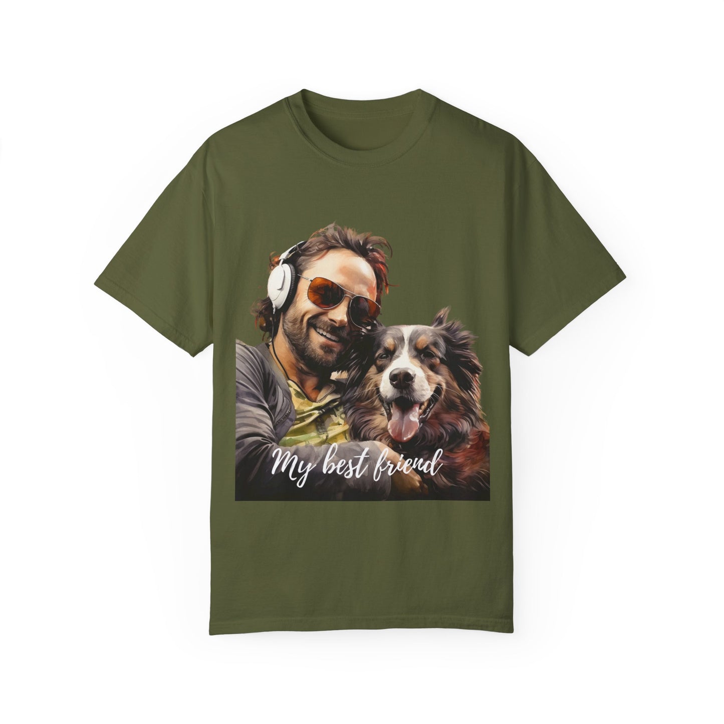 Artistic touch (Dogs) Unisex Garment-Dyed T-shirt