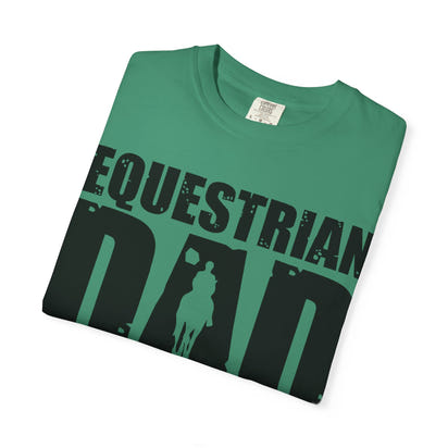 Camiseta para papá ecuestre, regalo único para el Día del Padre, regalo para amantes de los caballos, camiseta unisex informal, ropa para papá que monta a caballo