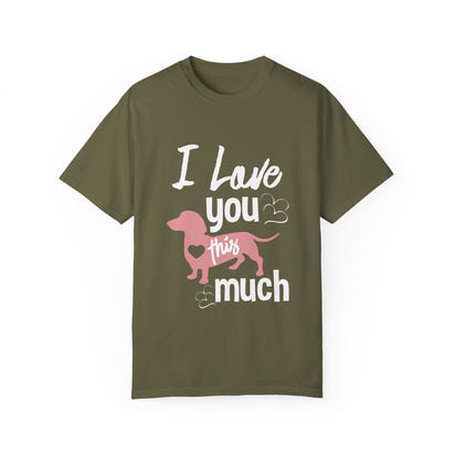 Camiseta unisex teñida en prenda