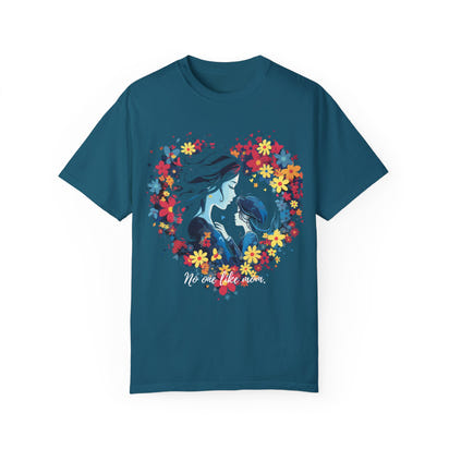 Camiseta unisex teñida con toque artístico (Madre)