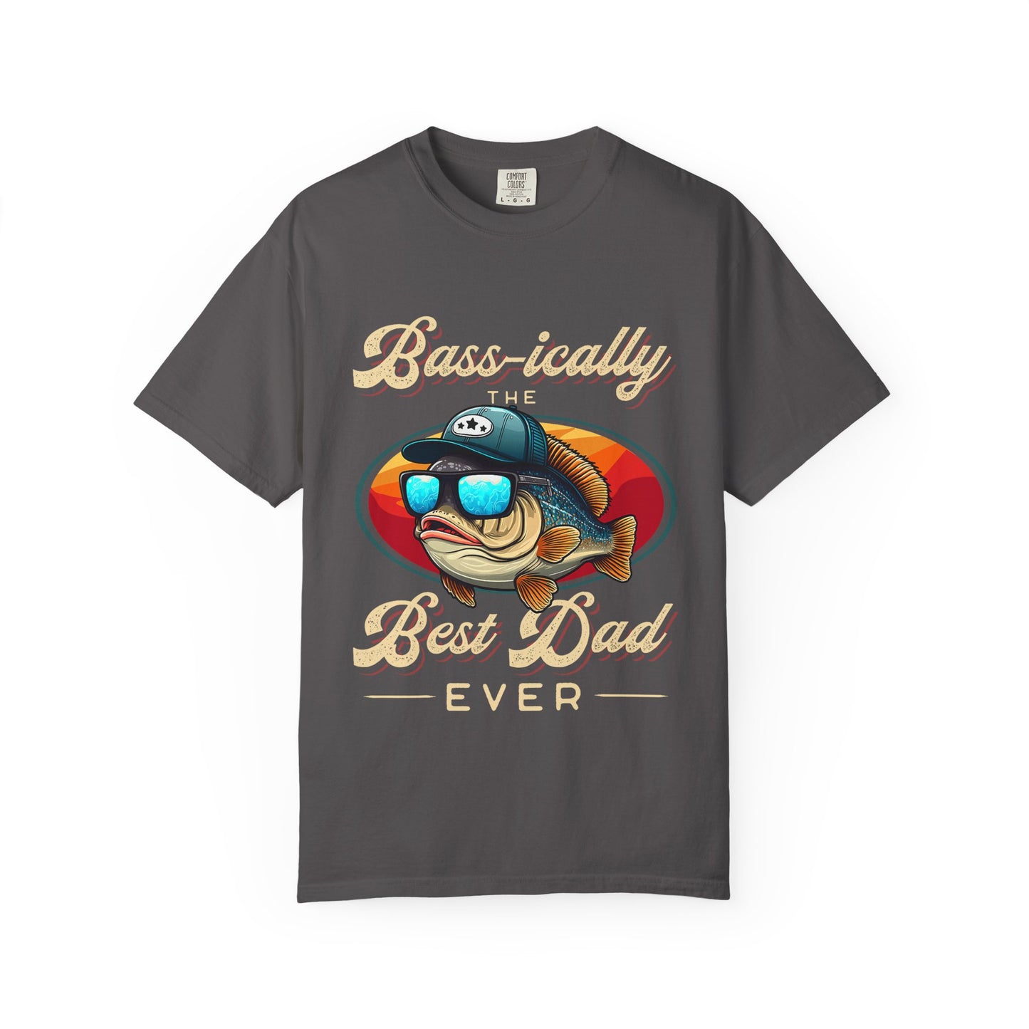„Der beste Papa aller Zeiten“-T-Shirt, Unisex-Angel-T-Shirt, Geschenk für Papa, Freizeit-T-Shirt für Outdoor-Aktivitäten, lustiges Vatertags-Shirt