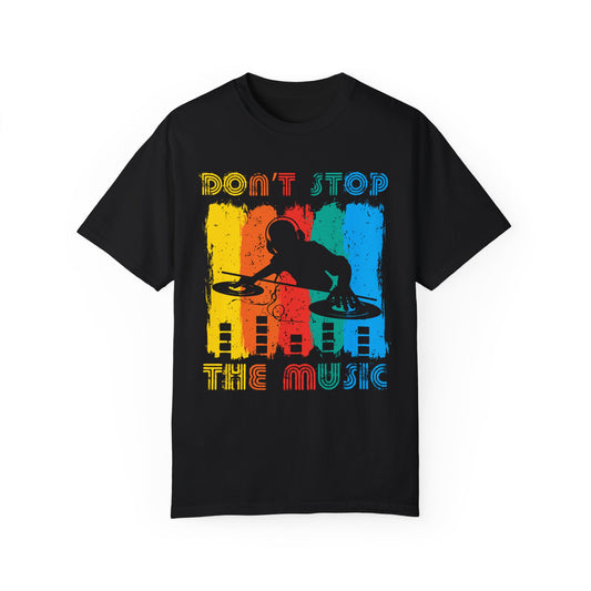 (Music)Unisex Garment-Dyed T-shirt